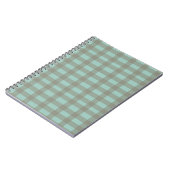 Green Gingham ノートブック (左側)