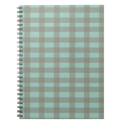 Green Gingham ノートブック (正面)