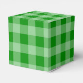 Green Gingham Pattern フェイバーボックス (裏面サイド)