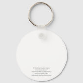 Green Ginkgo Biloba - Keychain キーホルダー (裏面)