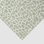 Green Giraffe Print Birthday 薄葉紙 (詳細)