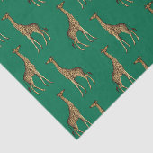 Green Giraffe Wildlife 薄葉紙 (詳細)