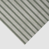 Green Glitzy Gold Stripes Christmas 薄葉紙 (詳細)