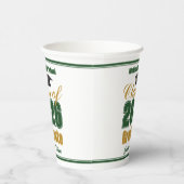 Green Gold Class of 2026 Graduation Party 紙コップ (右)