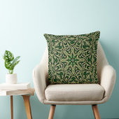 Green Gold Decorative Throw Pillow クッション (椅子)