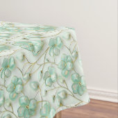 Green Gold Floral Tablecloth テーブルクロス (インサイチュ)