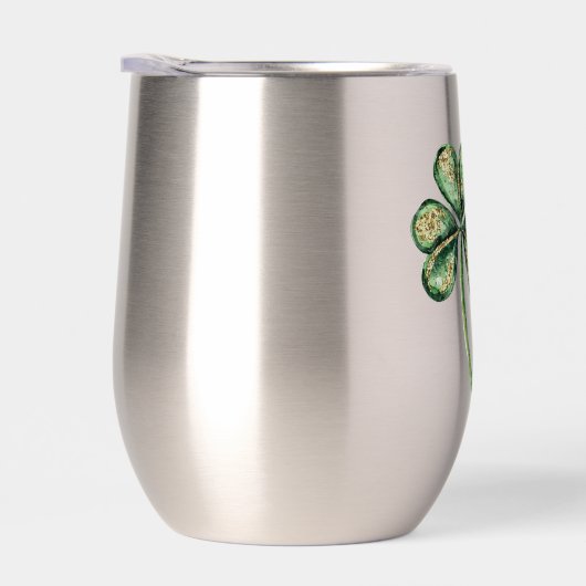 Green Gold Glitz Shamrock St. Patrick's Day (右面)