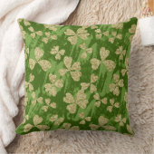 GREEN & GOLD IRISH ST PATRICKS DAY THEME  クッション (ブランケット)