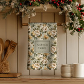 Green Gold Personalized Kitchen Towel Chic Look キッチンタオル