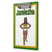 Green Gold White Dancer #1 クリップボード (左)