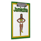 Green Gold White Dancer #1 クリップボード (右)