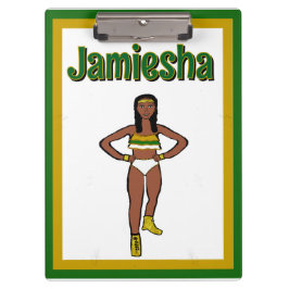 Green Gold White Dancer #1 クリップボード