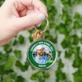 Green Golfer Photo High School Golf Team キーホルダー (手)