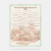 Green Goose Libs Baby Shower Group game アクリルサイン (正面)