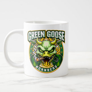 Green Goose Skull Nurnberg  ジャンボコーヒーマグカップ