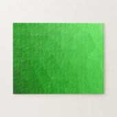 Green gradient geometric mesh pattern Triangle ジグソーパズル (横)