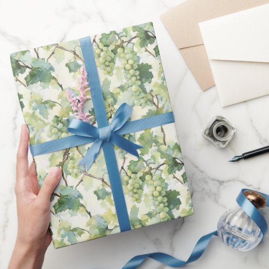 Green Grapes Wedding ラッピングペーパー (ギフト)