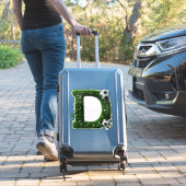 Green Grass Letter D Topiary With Soccer Ball シール (スーツケースインサイチュ)