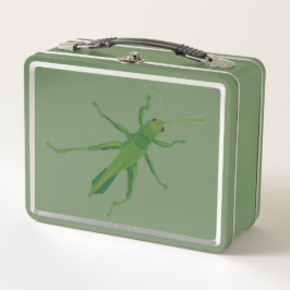 Green Grasshopper Insect Lunch Boxes メタルランチボックス