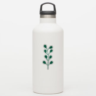 Green Greenery Branch Cutom Cut Transparent シール