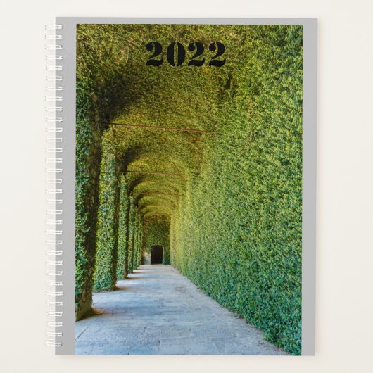 green greenhouse ficus repens on planner プランナー手帳 (正面)