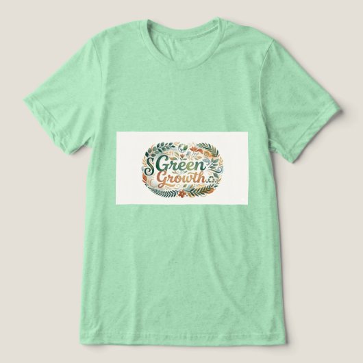 Green Growth Tシャツ (デザイン正面)