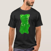Green Gummy Bear Candy Tシャツ (正面)