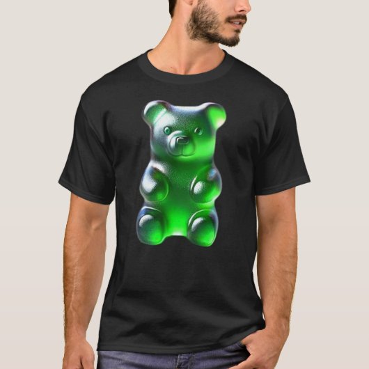 Green Gummy Bear Tシャツ (正面)