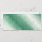 Green Happy Father's Day Gift Voucher Card 招待状 (裏面)