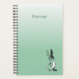 Green Harlequin Rabbit/Bunny Agenda プランナー手帳