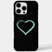 Green Heart Essential Case-Mate iPhoneケース (裏面)