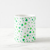 Green Hearts コーヒーマグカップ (中央)