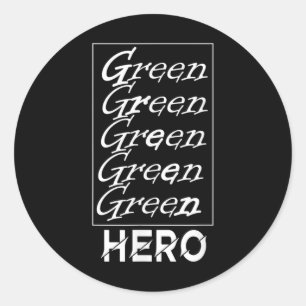 Green Hero – 環境保護、For The ラウンドシール