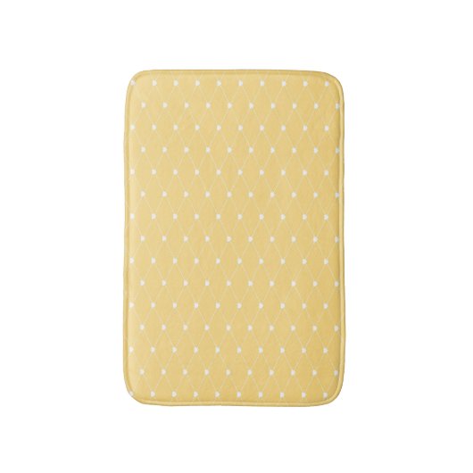 Green Herringbone Pattern Bath Mat バスマット (正面縦)