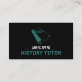 Green History Book、History Tutor、先生 名刺 (正面)
