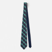 Green Holiday Plaid Tie ネクタイ (正面)