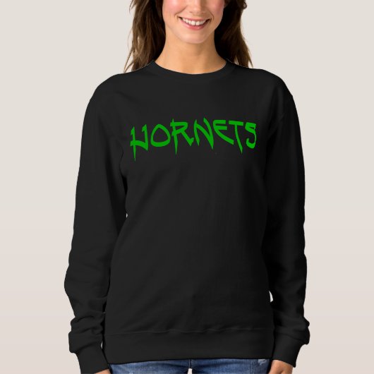 GREEN HORNETS Football Baseball Basketball Soccer  スウェットシャツ (正面)