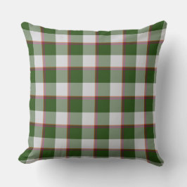 Green House and Mischka Gray Plaid クッション