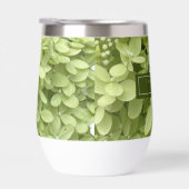 Green Hydrangea Floral Wedding Personalized Names (右面)