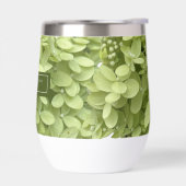 Green Hydrangea Floral Wedding Personalized Names (左面)