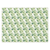 Green Hydrangeas テーブルクロス (正面(横))
