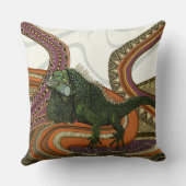 green iguana クッション (裏面)