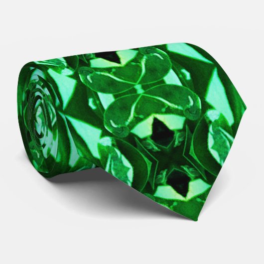 Green Irish St. Patricks Day Parade 4Sean ネクタイ (ロール)