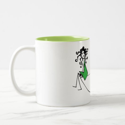 Green is Good: Green – Loreen Loves マグカップ (左)