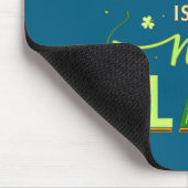 Green Is The New Black - St. Patrick’s Day Shamroc マウスパッド (コーナー)