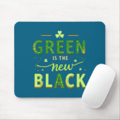 Green Is The New Black - St. Patrick’s Day Shamroc マウスパッド (マウス)