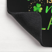 Green Is The New Black - St. Patrick’s Day Shamroc マウスパッド (コーナー)