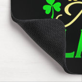 Green Is The New Black - St. Patrick’s Day Shamroc マウスパッド (コーナー)