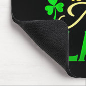 Green Is The New Black - St. Patrick’s Day Shamroc マウスパッド (コーナー)