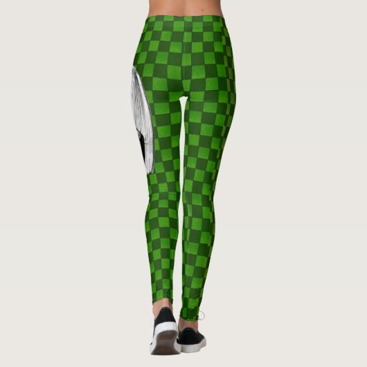 GREEN KARO Leggings レギンス (裏面)